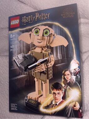 Lego Harry Potter Dobby Figure - Tan, Black, Green